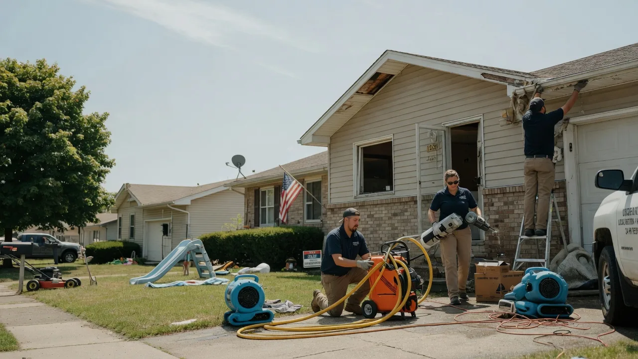 Water Damage Restoration in New Buffalo, PA near me